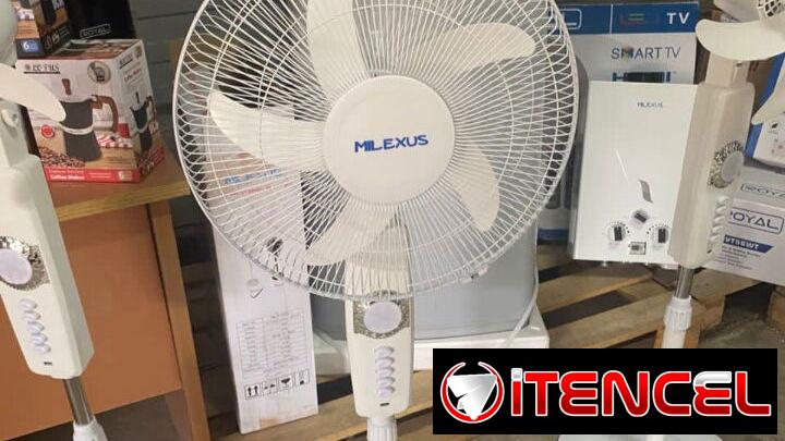 Ventilador recargable milexus