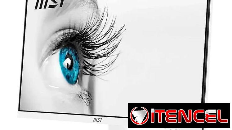 Monitor MSI – Pro 24″ IPS FHD 100Hz 1ms Free Sync Monitor ,Bocinas integradas DisplayPort, HDMI (Modelo: MP243XW) – Negr