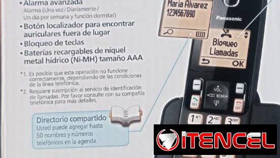 Inalámbrico de 3 bases