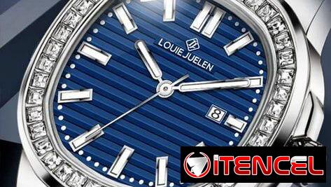 LOUIEJUELEN Reloj Automático de Lujo para Hombre – 42 mm | videojuegoshabana.com