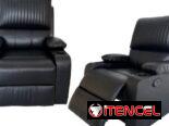 💎Mueble reclinable vinil  con porta vasos , Entrega incluida en casi toda la💎 habana