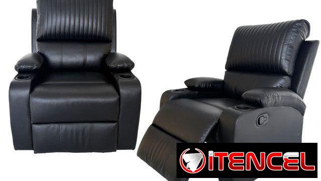 💎Mueble reclinable vinil  con porta vasos , Entrega incluida en casi toda la💎 habana