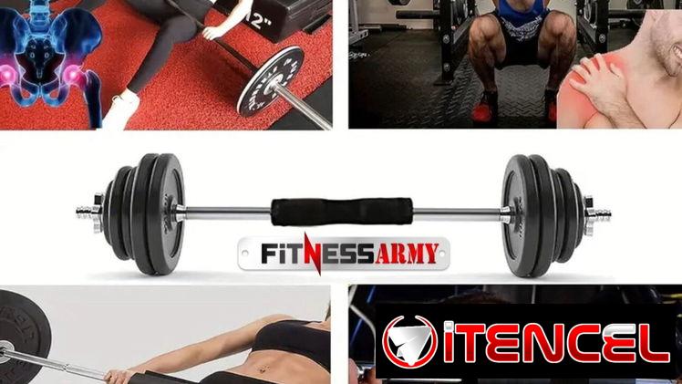 Esponja para barra, soporte para sentadillas, empuje de caderas, entre otros. 58234161 y 56902981 FITNESSARMY