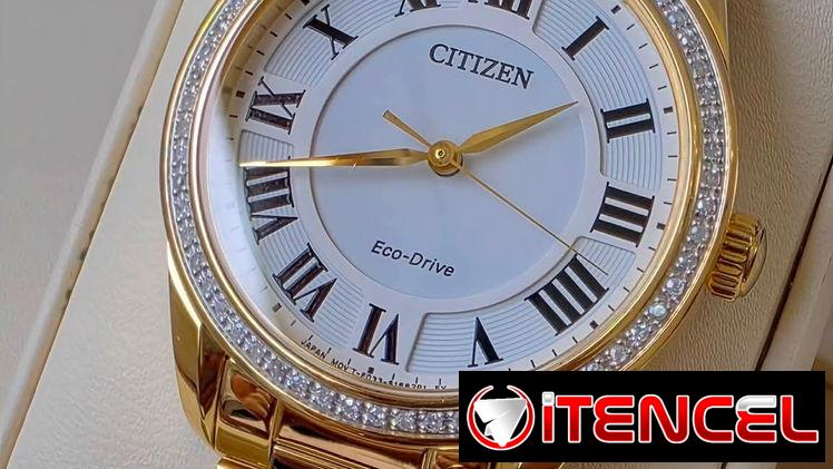 EM0882-59A Citizen Eco-drive Arezzo mujer 32mm de caja, cristal zafiro