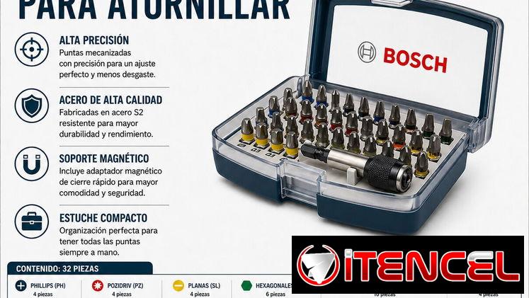 Juego de puntas destornilladoras Bosch Professional