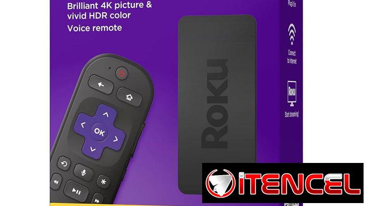 * Roku Express 4K+ – Streaming en 4K con control por voz
