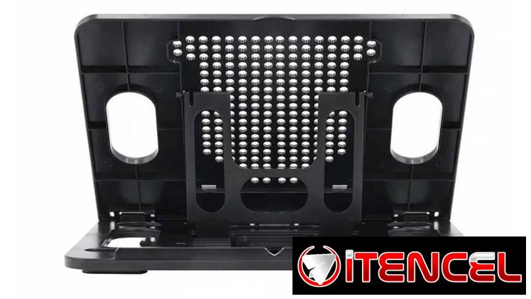 Soporte Ergonómico Unno Tekno Para Laptop Ajustable 8 Niveles 360° Antideslizante Con Soporte Para Teléfono
