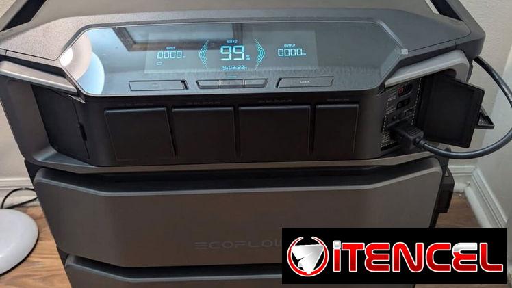 PLANTA ELECTRICA ECOFLOW DELTA PRO ULTRA DE 7200 HASTA 14400 W PICOS. NUEVA. TENEMOS BATERIAS EXTRAS.ADMITE 5 BATERIAS.