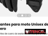 Guantes para moto Unisex de Cuero sintético. Nuevos