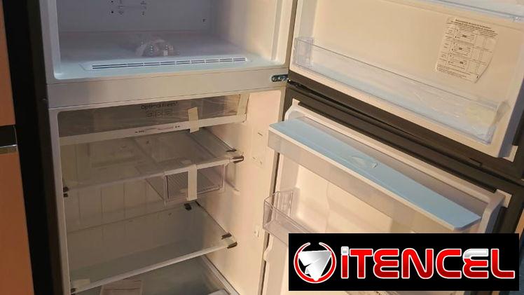 Refrigerador 15 pies SAMSUNG con dispensador de agua congelación seca, Tecnología Inverter Precio $870 USD Traqnsporte I