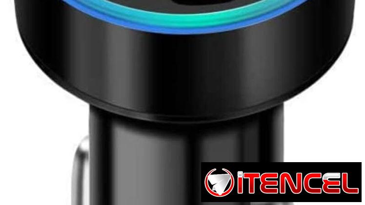 🚗 Cargador Bluetooth 5.0 para Auto 🔊 FM Transmisor Dual USB ⚡ Carga Rápida y Música HD
