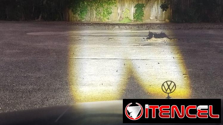 Pareja de neblineros de calidad tiran duro para alante ideales para los baches a velocidad. Fijarse en las fotos.