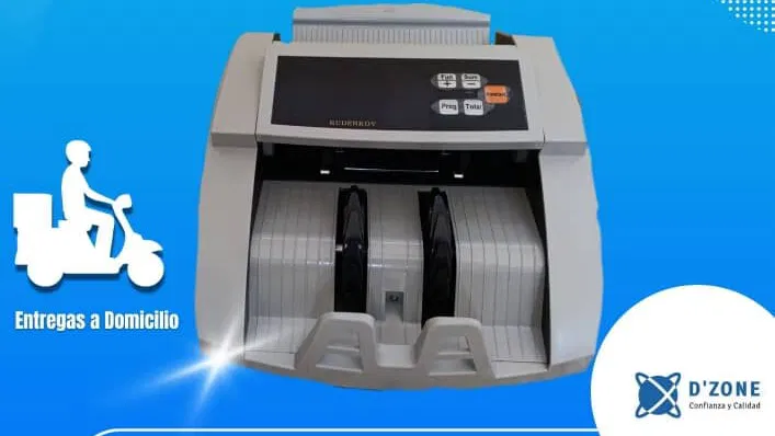 🎰Máquina de contar dinero Rudenkov 💠Capacidad de la Tolva: 100 Billetes 💠Cuenta CUP o USD 🛒Mensajería Gratis en La H