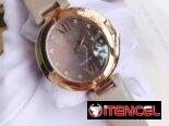 CITIZEN ECODRIVE CAPELLA (EX1513-00Y) CRISTAL DE ZAFIRO , 34MM CON MANILLA DE PIEL Y ACERO INOXIDABLE ORO ROSA  58049738