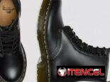 Botas de piel lisa.