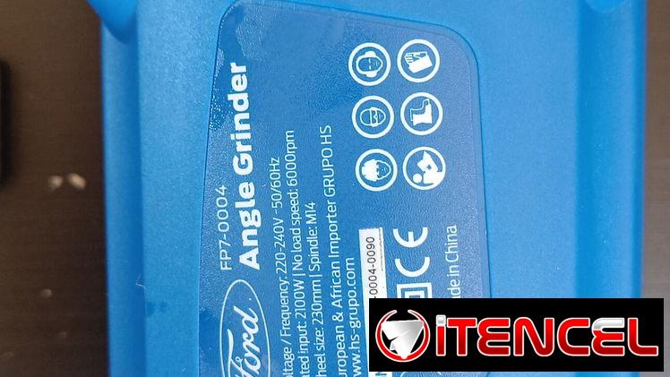 Pulidora Ford profesional de las grandes 2100w es 220v viene con su maleta y 5 discos de desvaste de los grandes regalo