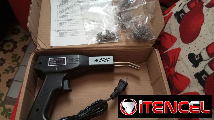Pistola Soldadora de Plástico 50W/ 200 a piezas400
