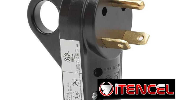 Enchufe Nema TT-30P macho de 30A y 125V para Plantas Eléctricas/Toma de Fuerza Espiga para Generadores Eléctricos 25usd