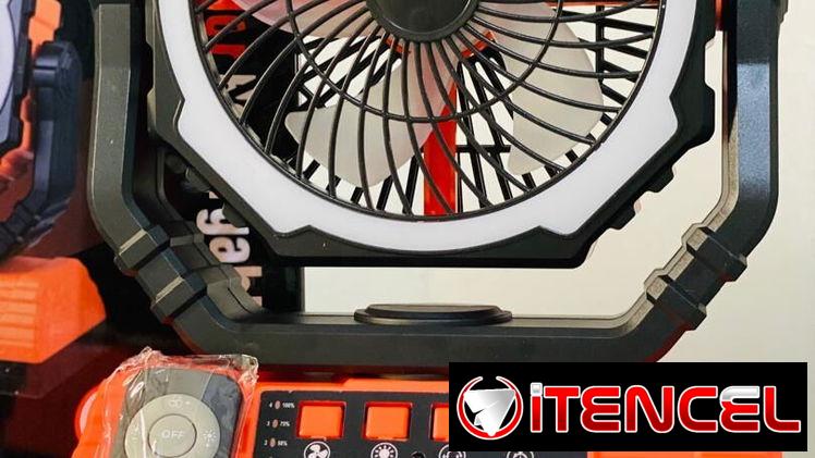Ventiladores recargables. Lisa