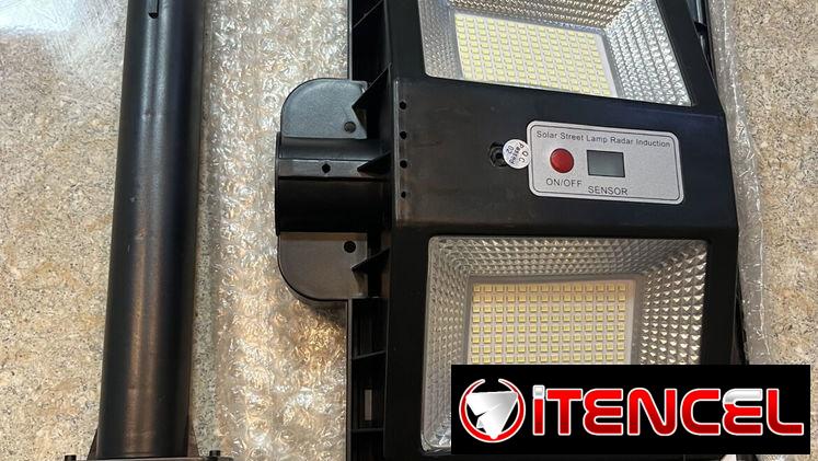 Lámpara solar de 200w para exteriores