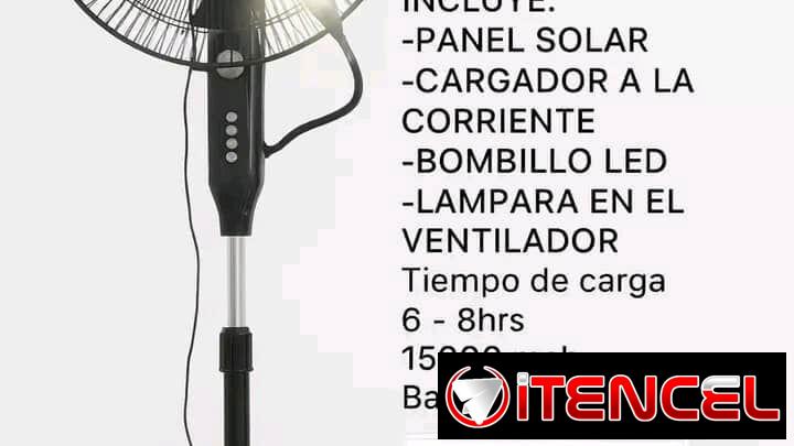 Ventilador recargable E &E