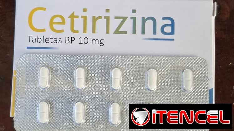 ©- Cetericina 10mg, 1 Tira de 10 Tableta-©
