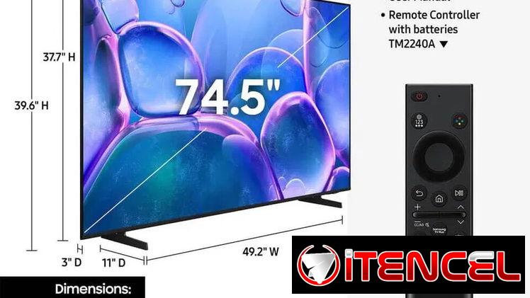 VENDO NUEVOS SELLADOS EN CAJA CON GARANTIA TV 55P 65P 75” 2026📺TV SAMSUNG QLED CRISTAL W 53321047