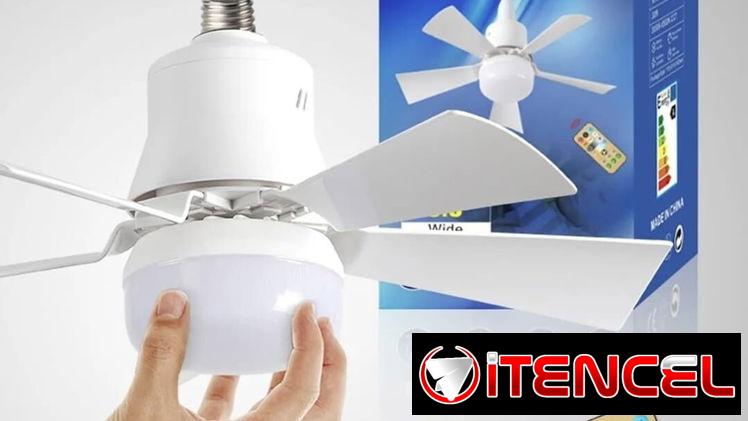 Lámpara ventilador de techo