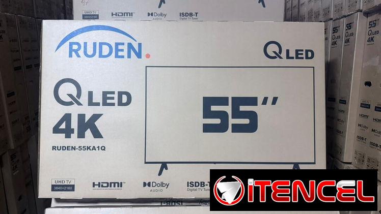 Smart TV QLed. Ruden 4k  55″