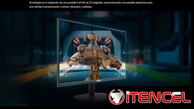 👍 MONITOR 27”ASROCK GAMING CL27FF / 100Hz / 1ms /  📦 NUEVO EN CAJA 📦