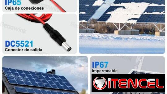 Kit de Energía Solar Portátil – Completo y listo para usar 🌞