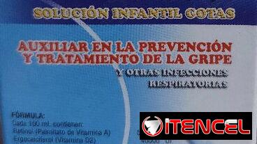 Vitamina c en suspensión para bebe, Vi-Dea-C, frasco de 25 ml