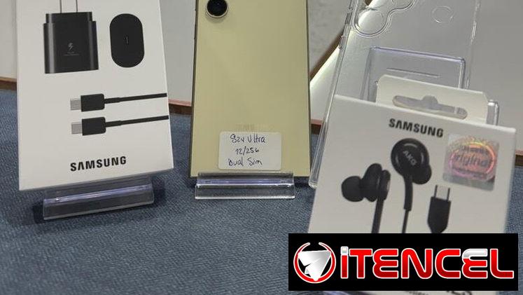 📌 S24 ULTRA 12/256 ⚫️ cargador carga rápida, mica, forro y audífonos regalo❌ Variedad de Modelos 🔥 Garantia 💯