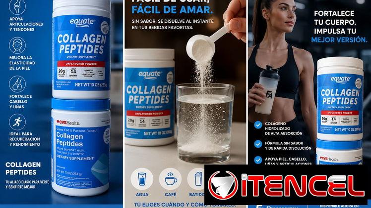 Collagen Peptides – Soporte Premium para Articulaciones, Piel y Recuperación 💪✨58234161 y  56902981
