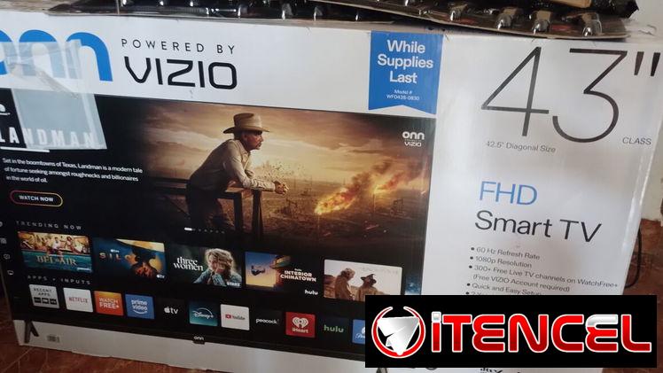 TELEVISOR SMART TV ONN VIZIO DE 43″ FULL HD.NUEVO EN CAJA!