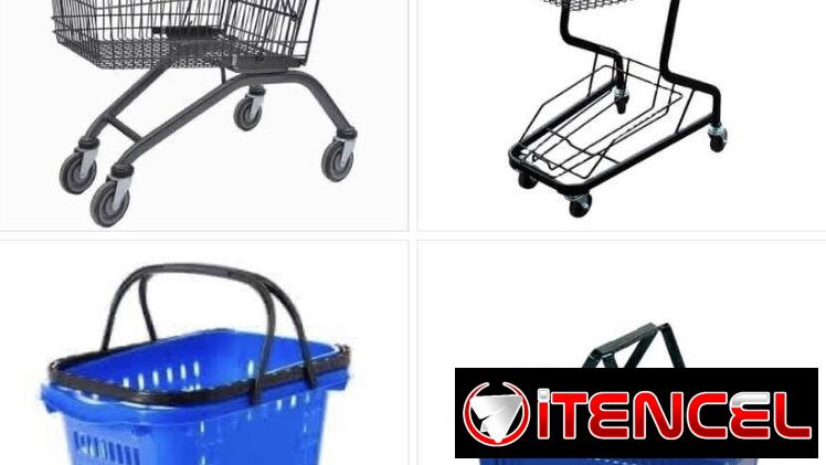 Cestas y carritos para negocios ⭐️Mensajeria Incluida⭐️