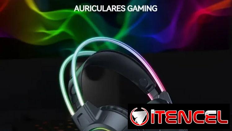 CASCOS GAMER RGB 🌈 SELLADOS EN CAJA