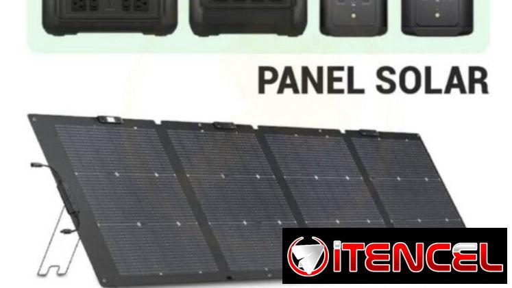 PANEL SOLAR DE 220 W PORTATIL PLEGABLE