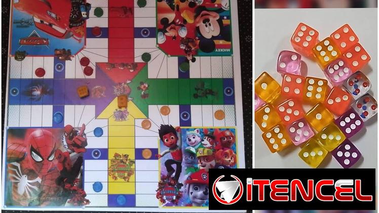 🟩Parchís artesanal con dados originales🟩