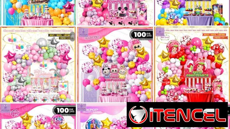 Decoraciones para cumpleaños o eventos