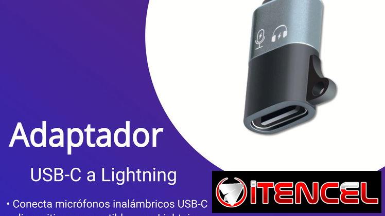Adaptador para iPhone (USB-C a Lightning)