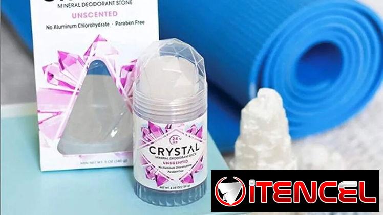 Piedra de alumbre- Desodorante Mineral en Barra Crystal Essence