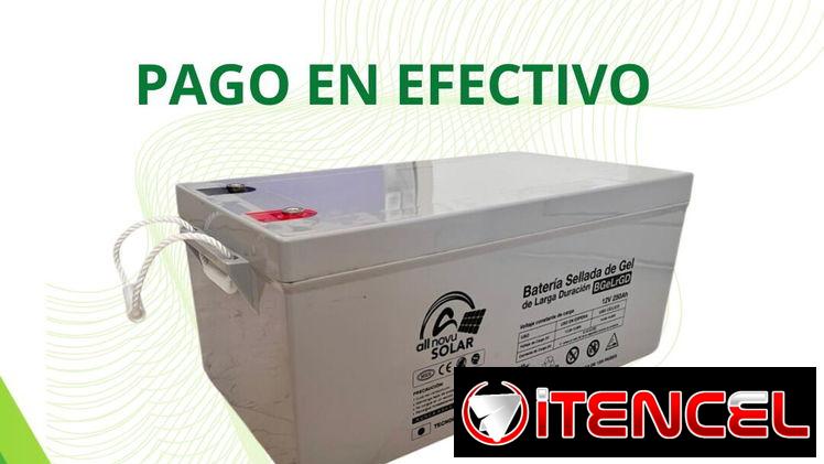 Baterías de gel y de litio al mejor precio del mercado