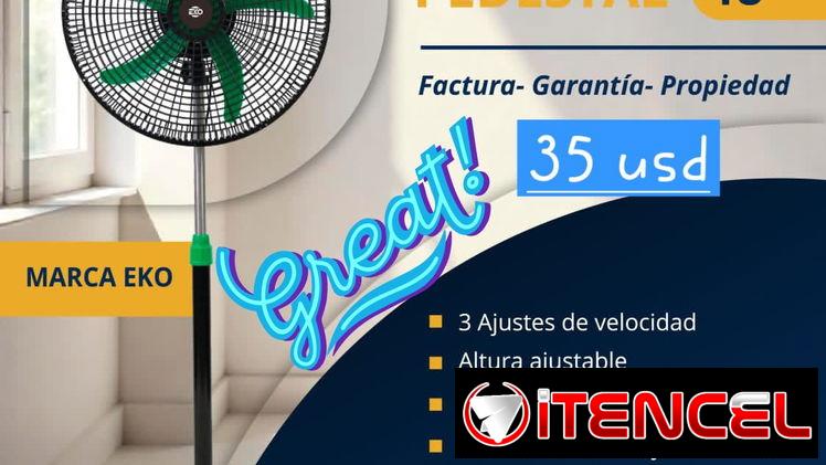 Ventilador de Pedestal