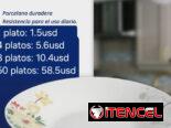Platos de porcelana