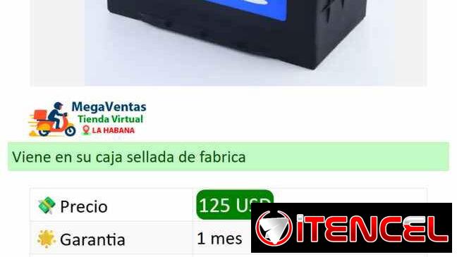 Batería Largestar 100ah 12v para autos