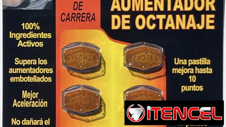 Pastillas elevadoras de octanaje