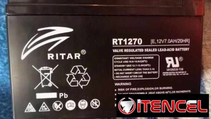 Baterías para Backup, alarmas, cámaras12V/7ham