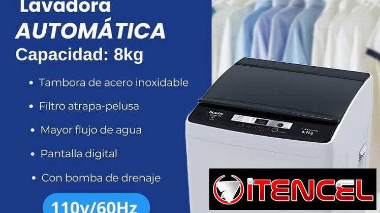 Lavadora Automática y Semiautomática marca OCEAN de 6, 7 y 8kg