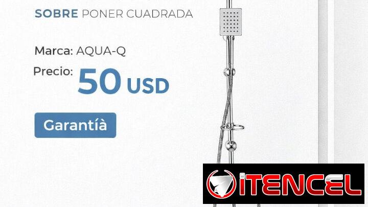 Columna de Ducha Cuadrada / Ducha Completa Sobre Poner Cuadrada